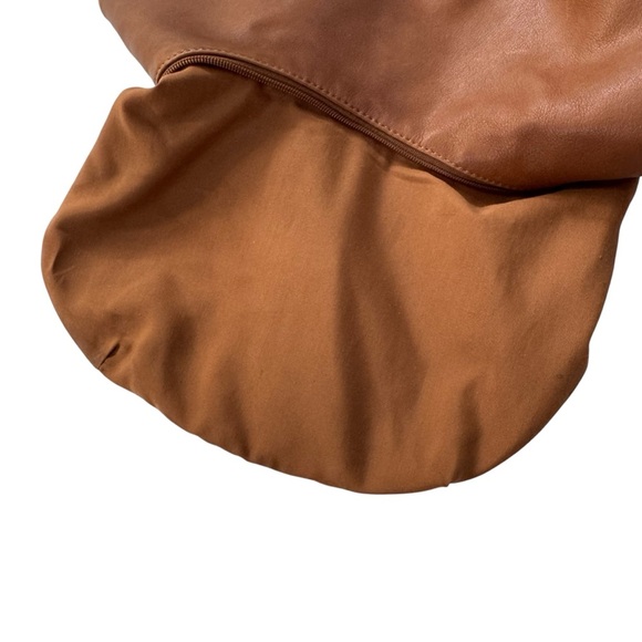 Great American Leatherworks Hobo Leather Bag British Tan - Picture 12 of 14